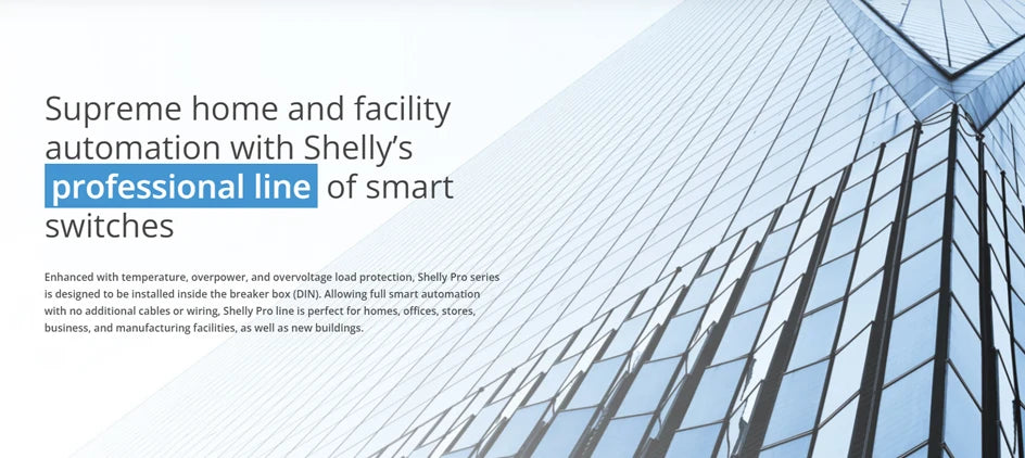 Shelly Pro 4PM Smart Home Switch