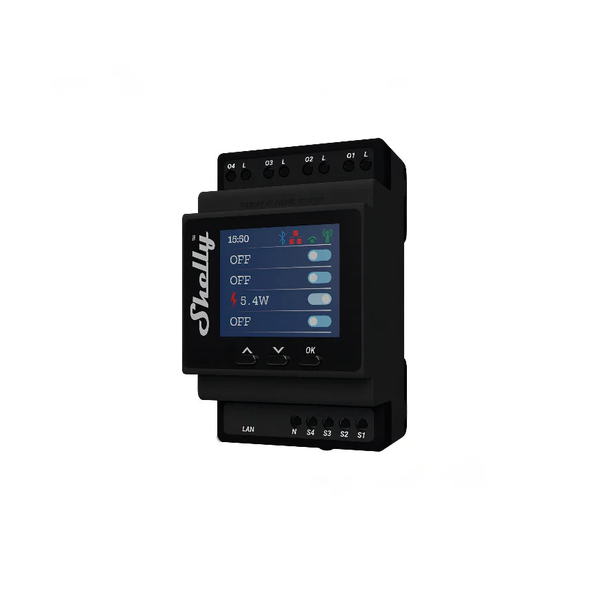 Shelly Pro 4PM Smart Home Switch