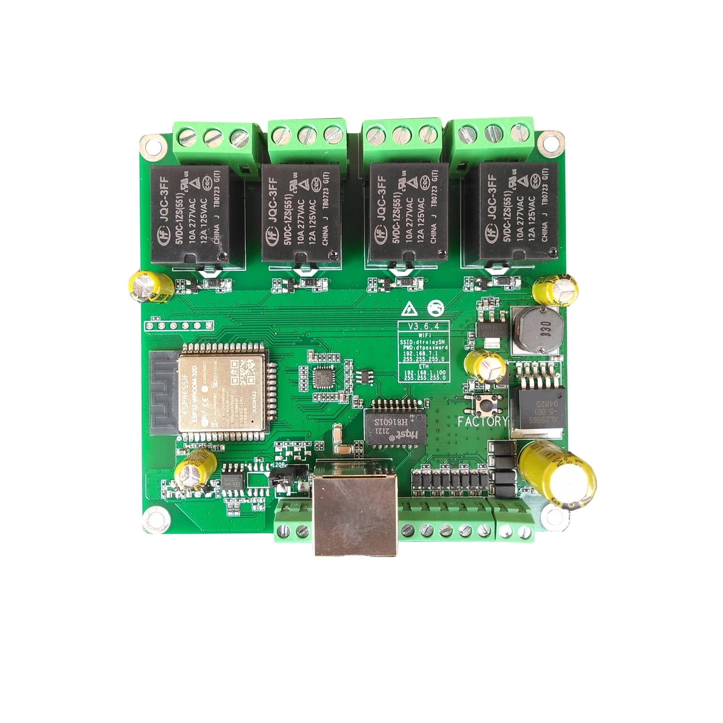 Ethernet Relay Board 16 32 Channel
