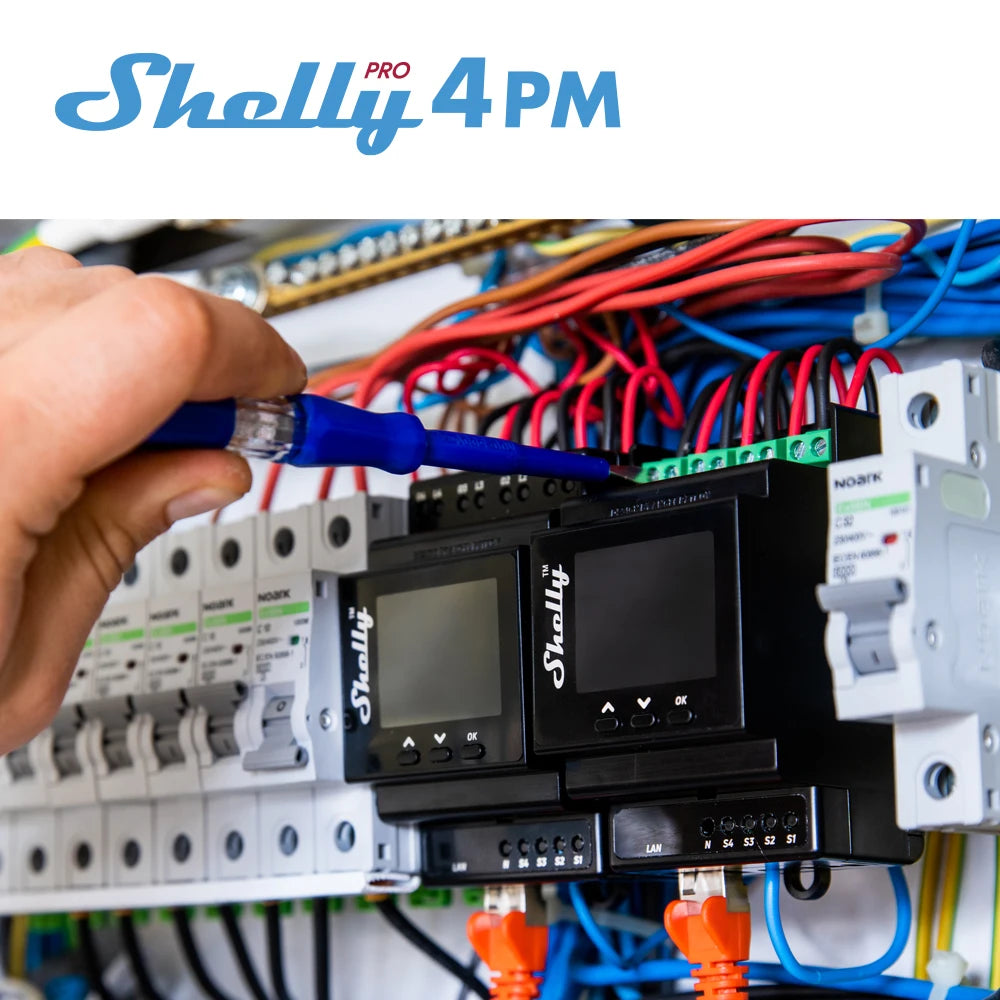 Shelly Pro 4PM Smart Home Switch