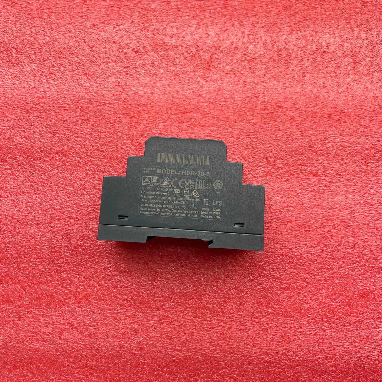 Mean Well HDR 24W 12V 2A DC Powertransformer