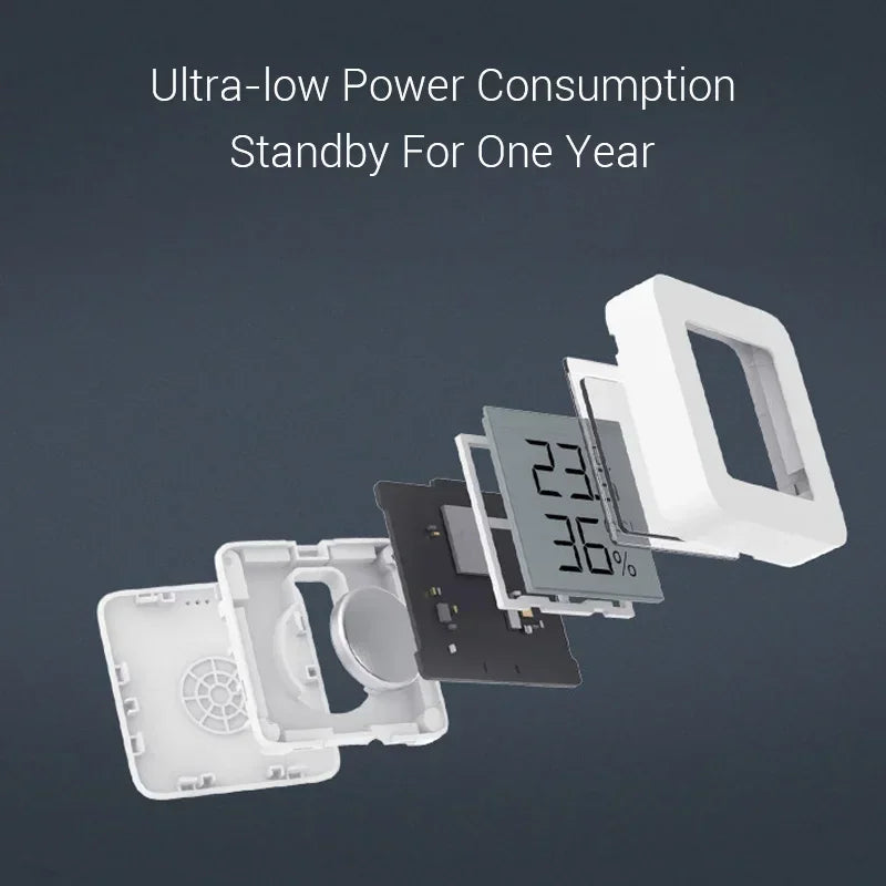XIAOMI Mijia Bluetooth-compatible Desktop Thermometer 2 Wireless Smart Sensor Temperature Humidity Monitor Battery Included