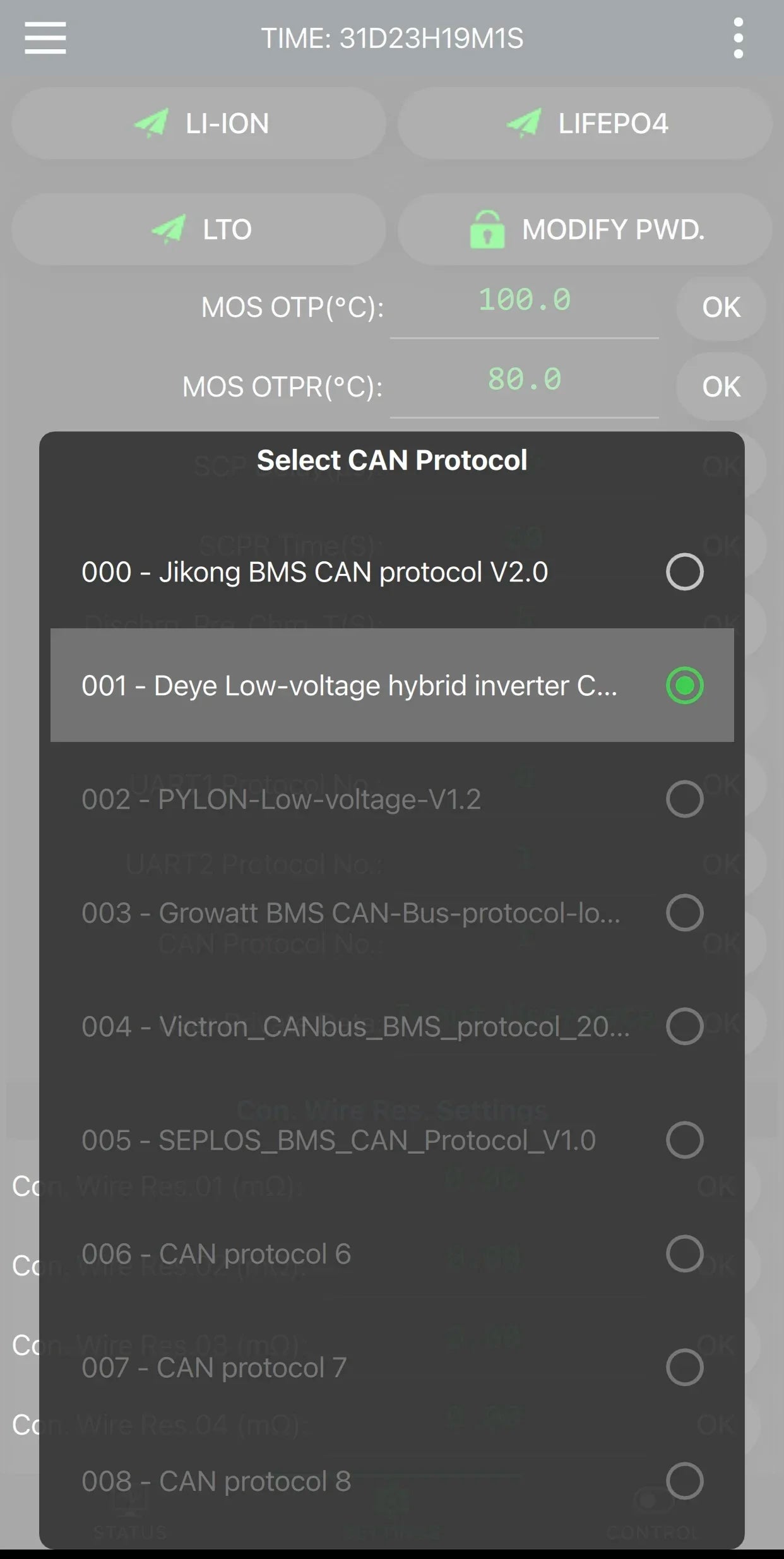 JKBMS NEW PB2A16S20PN V19 Smart Inverter BMS 8S-16S 24V 48V 200A