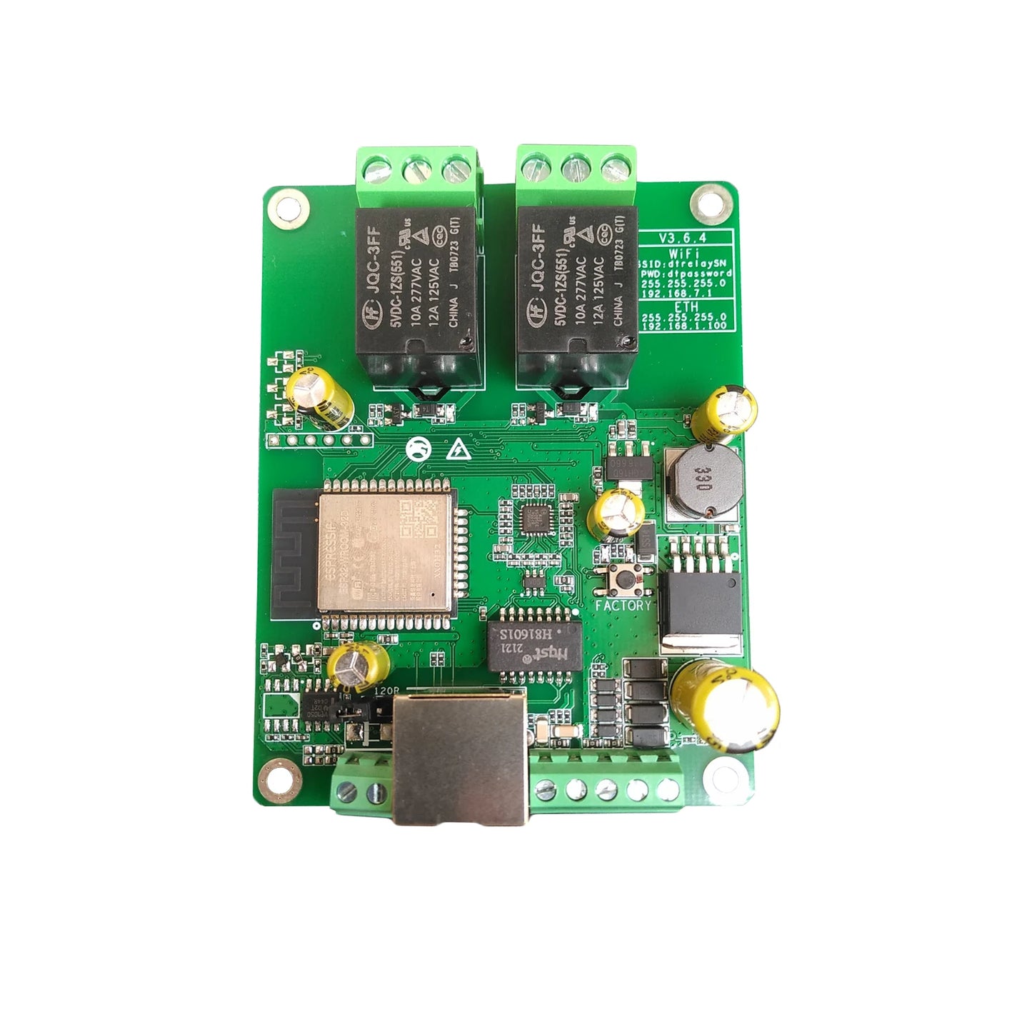 Ethernet Relay Board 16 32 Channel